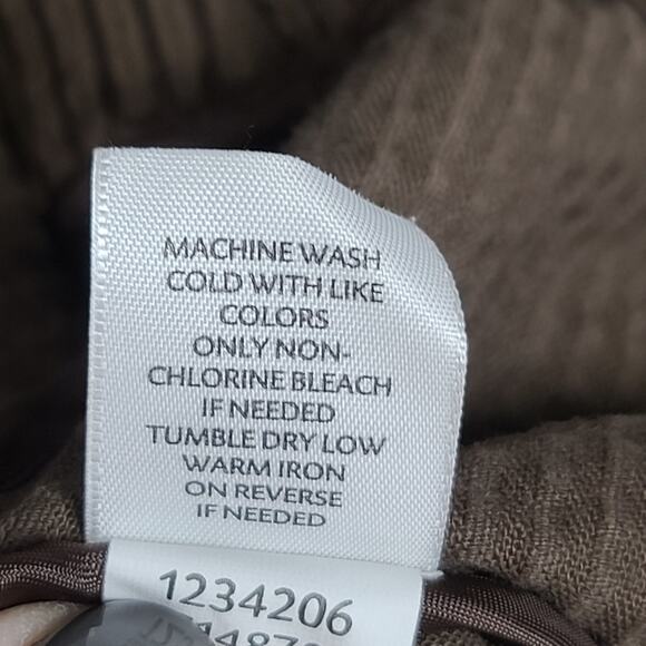 J Jill women's corduroy Chore jacket brown Size XL 100% cotton workwear timeless - Picture 8 of 10